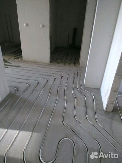 Водоснабжение, канализация, отопление, т. пол