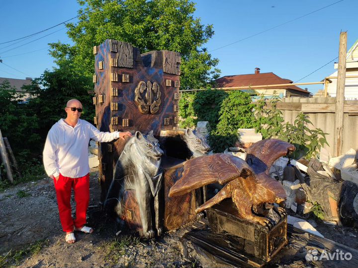 Трон игра престолов бетон