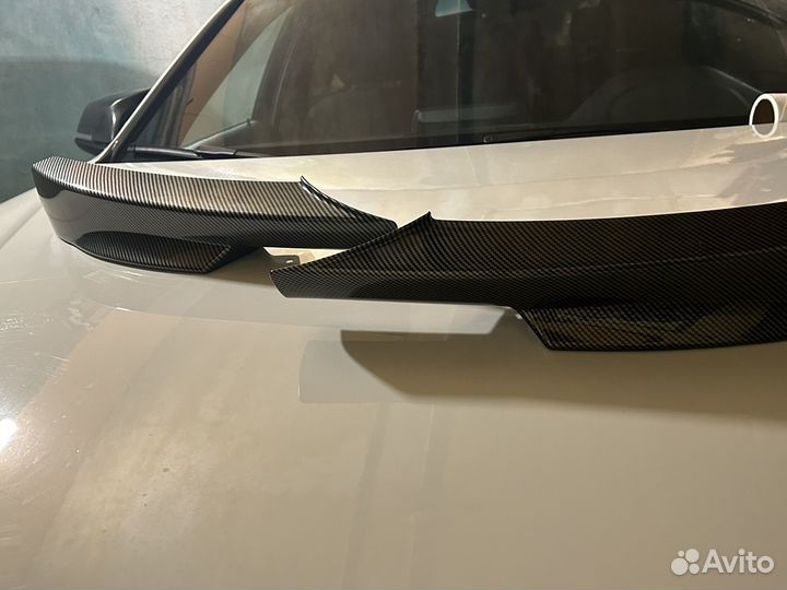 Губа на бампер bmw