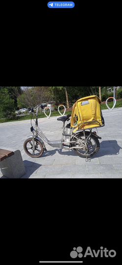 Электронный велосипед бу