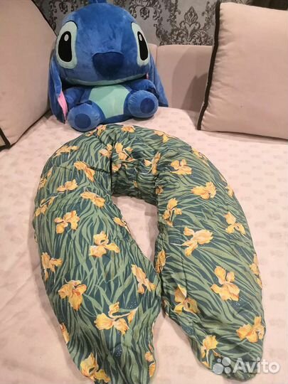 Подушка для беременных с шариками