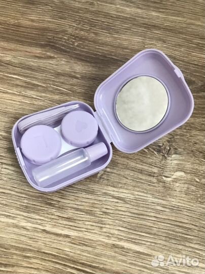 Карманный мини чехол для контактных линз новый