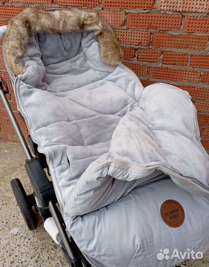 Новый зимний универсальный конверт в коляску