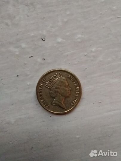 США 1 доллар Луизиана + Австралия 2 доллара 1988