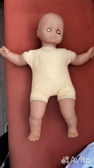 Пупс немецкий большой 60 см мягконабивной