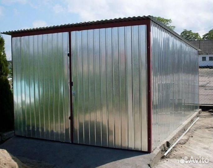 Гараж металлический