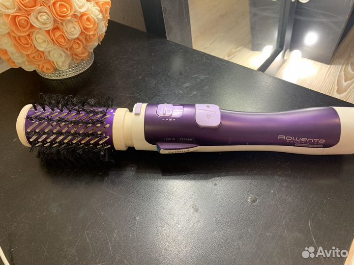 Фен щетка rowenta