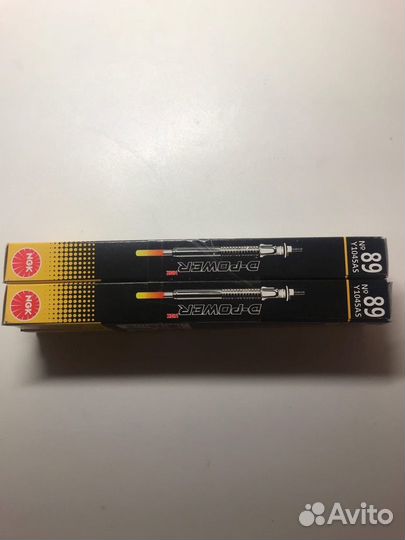 93337 Свечи накала NGK №89(4 штуки)