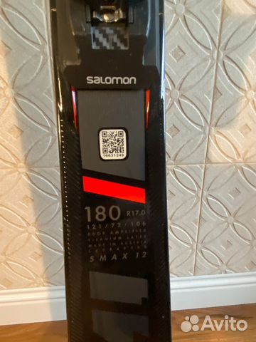 Горные лыжи Salomon smax12 Edge Amplifier180 R17.0