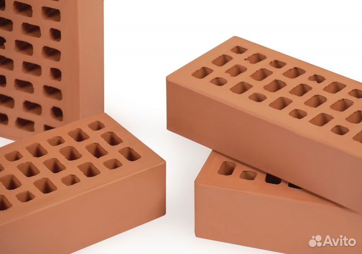 Кирпич Оптом 1нф Красный утолщенный
