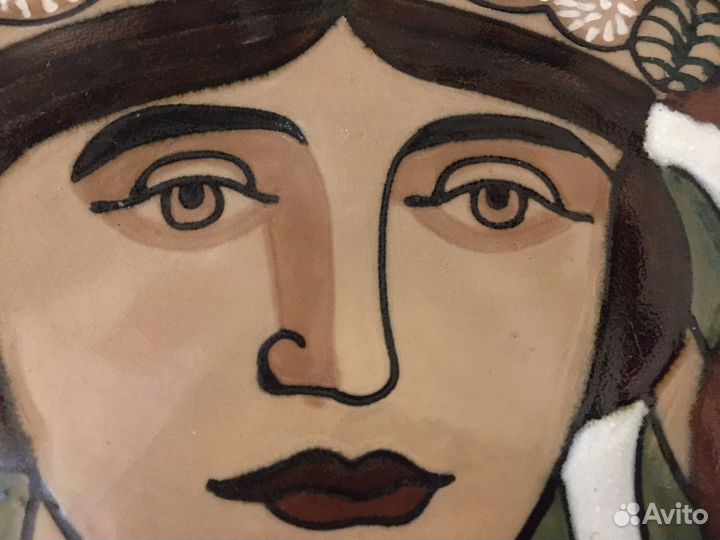 Редкая настенная тарелка лксф