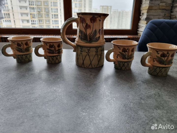 Сервиз Гжель керамика