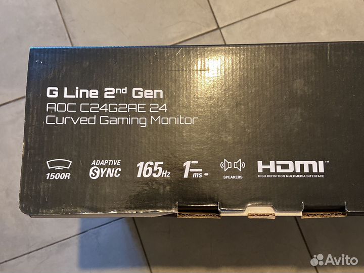 Монитор AOC C24G2AE 24 165гц
