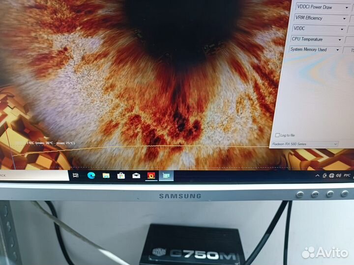 Видеокарта rx580 4gb sapphire