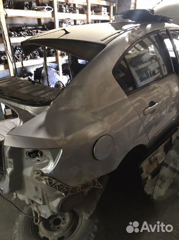 Заднее правое крыло мазда 3 вк рестайлинг 2007