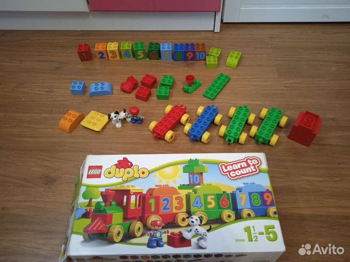 Lego duplo паровоз