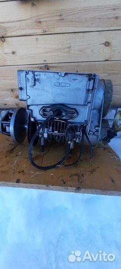 Двагатель от снегохода Буран 2т