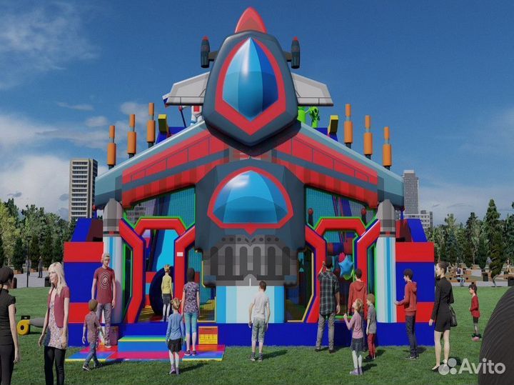 Батут для бизнеса Галактика