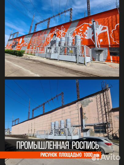 Художественная роспись стен. Граффити Художник