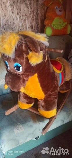 Игрушка качалка лошадь