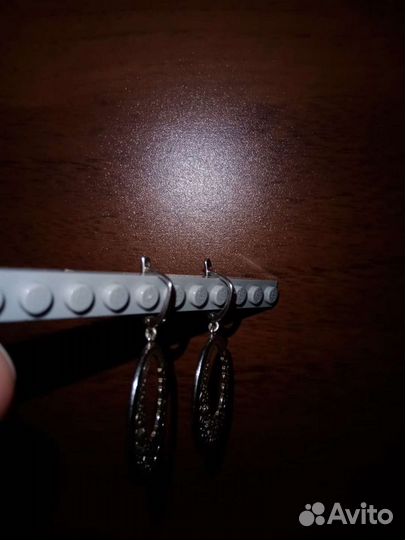 Серьги серебро 925 проба
