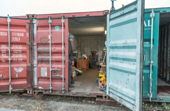 Аренда контейнера под склад 30м²