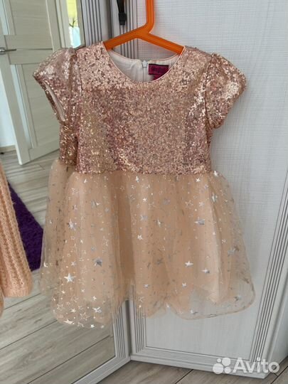 Вечернее платье доч девочки 116-122