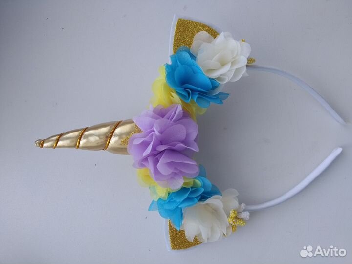 Ободок-единорожка