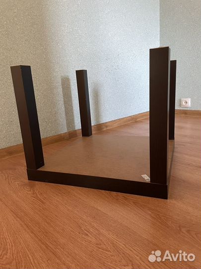 Журнальный столик IKEA черный