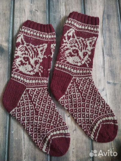 Носки вязаные 38-39