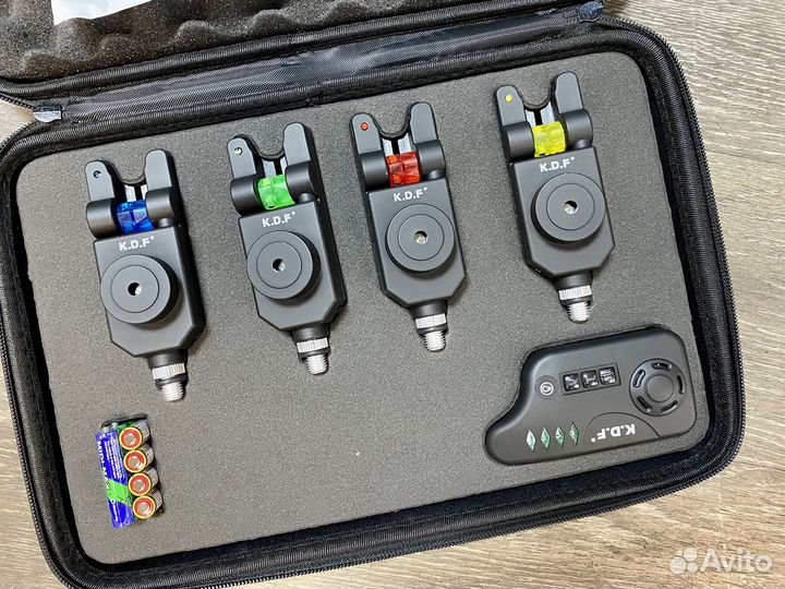 Набор электронных сигнализаторов поклевки KDF 4+1