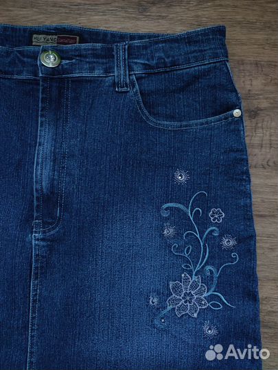 Джинсовая юбка