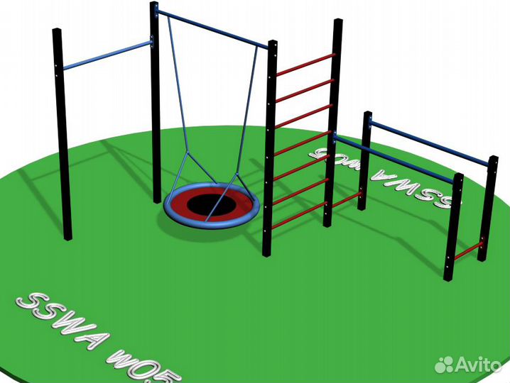 Воркаут площадка sswa № w05 от производителя