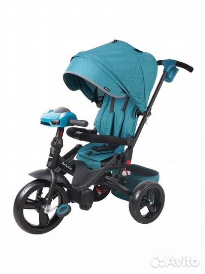 Велосипед-коляска трехколесный 360 12X10 EVA CAR