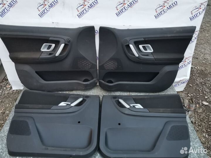 Комплект дверных карт skoda roomster