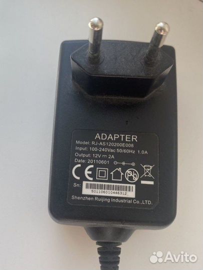 Адаптер 12V 2A