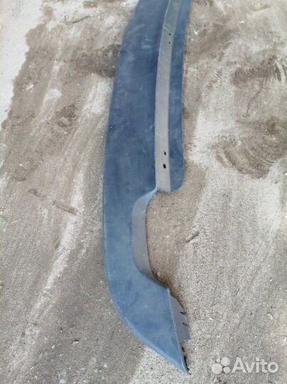 Спойлер (юбка) бампера задний Volkswagen Golf 6