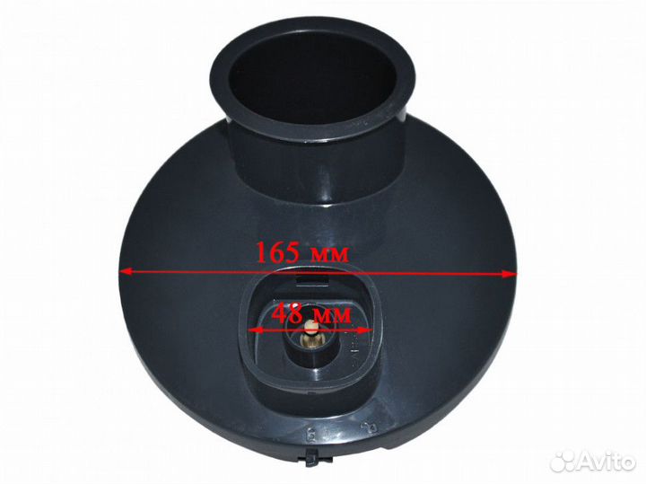 Редуктор с толкателем измельчителя блендера