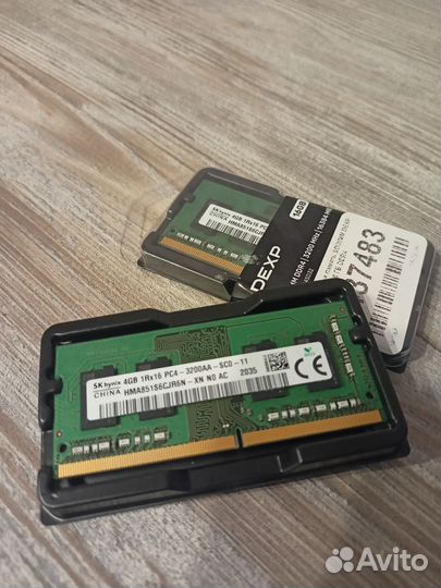 Оперативная память ddr4 Sk Hynix 4gb