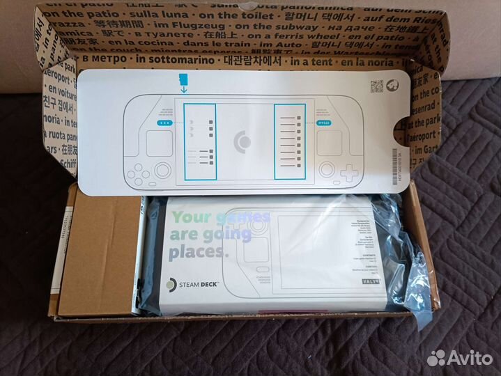 Valve steam deck 64 gb + 512gb microsd samsung EVO