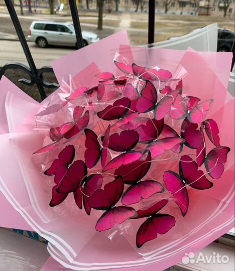 Букет из бабочек