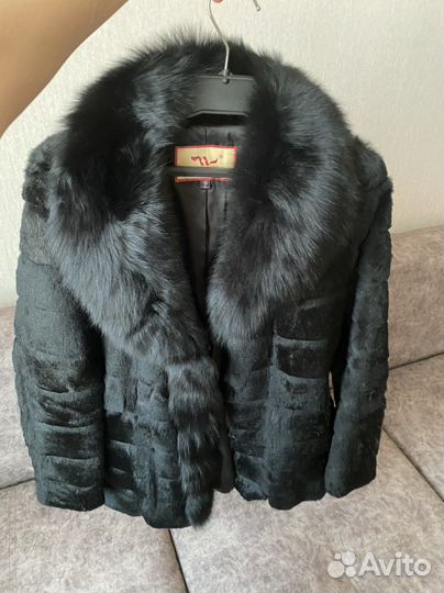 Шубка из кролика натуральная