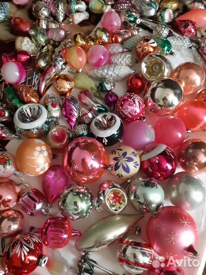 Елочные игрушки СССР гдр