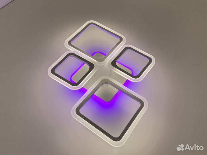 Светодиодная люстрая на 12кв\м