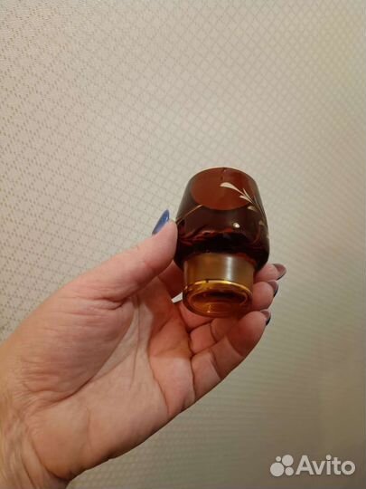 Графин и 4 стопки Богемия