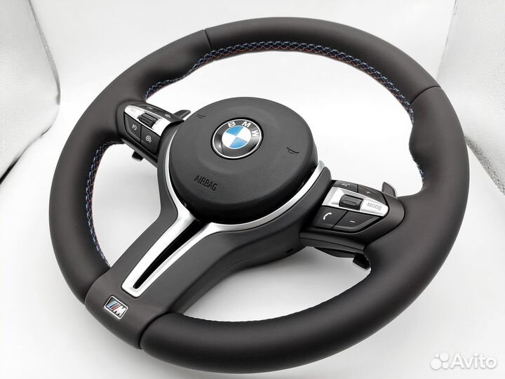 М Руль для BMW F10 F15 с оригинальной подушкой