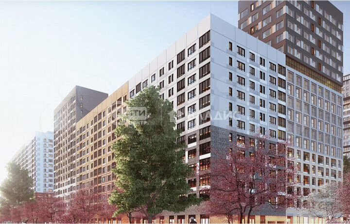 3-к. квартира, 83 м², 6/17 эт.