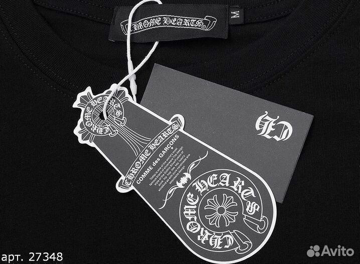 Футболка Chrome Hearts Черная