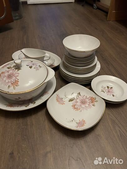 Столовый сервиз СССР зик