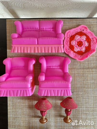 Игровой набор для Барби гостиная